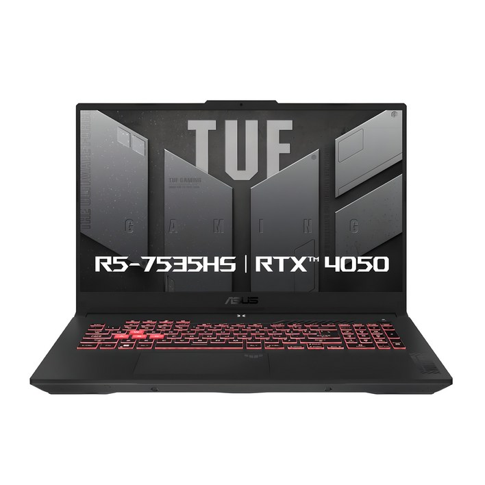 에이수스 2024 TUF GAMING A17 17.3 라이젠5 지포스 RTX 4050