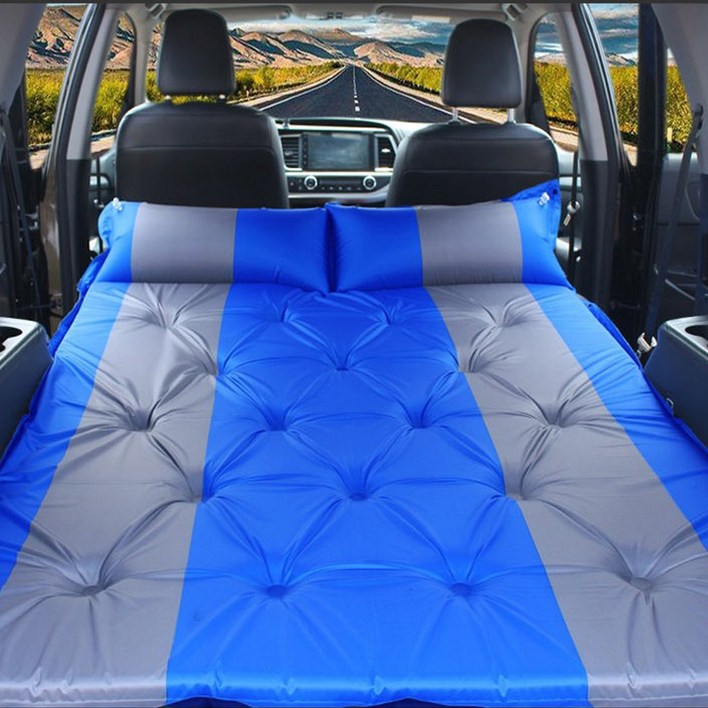 차박용 자동충전 에어매트 SUVRV 스웨이드 자충매트