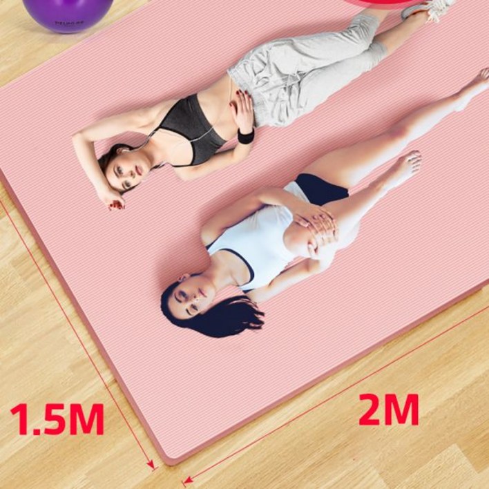 층간소음 요가 운동 매트 2 x 1.5m15mm 초 대형 홈트 빅사이즈 필라테스 피트니스 더블 세꾸미대행 층간소음 요가 운동 매트 2 x 1.5m15mm 초 대형 홈트 빅사이즈 필라테스 피트니스 더블 세꾸미대행