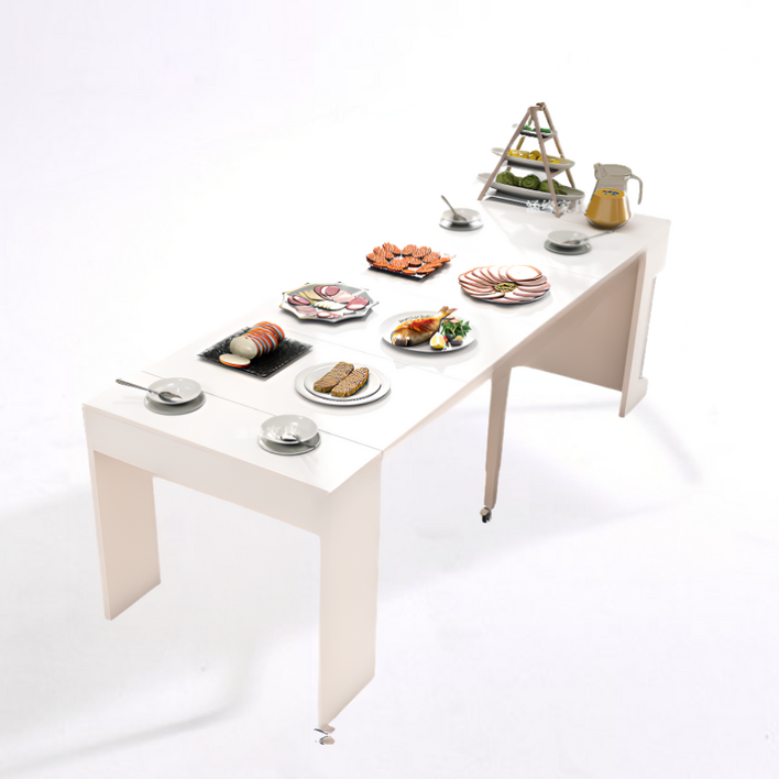 하루집 다용도 확장형식탁 접이식식탁 거실식탁 확장형테이블