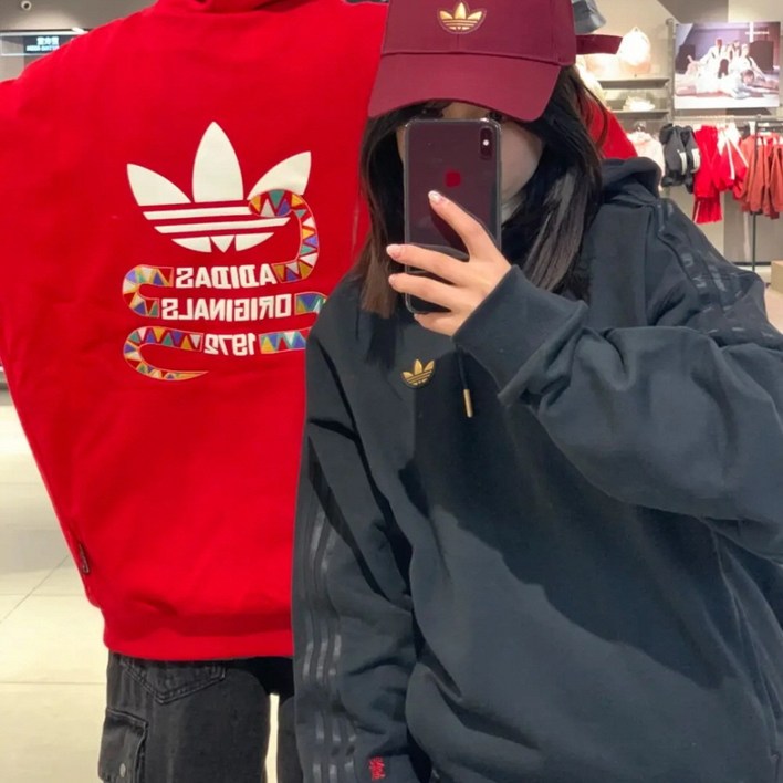 아디다스 아디다스 오리지널 1972 LNY 후드티 블랙 KA0819