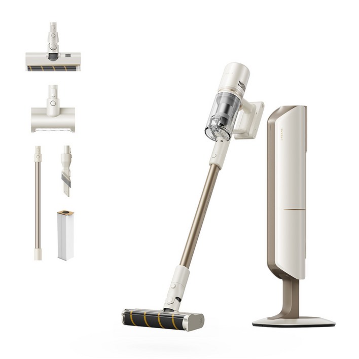 드리미 DREAME Z10 스테이션 미니 자동먼지비움 올인원 무선 청소기, Z10 Station Mini, 화이트