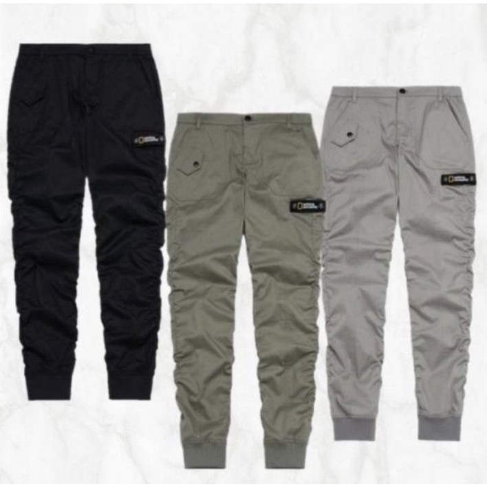 매장 내셔널지오그래픽 NATIONALGEOGRAPHIC W 모루스 스트링 조거 PANTS BASIC JOGGER FIT N221WPT030