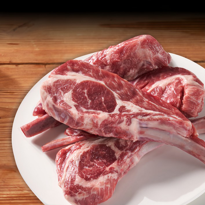 당일발송 양갈비 숄더랙 A++ 등급 목초육 500g, 500g, 1개