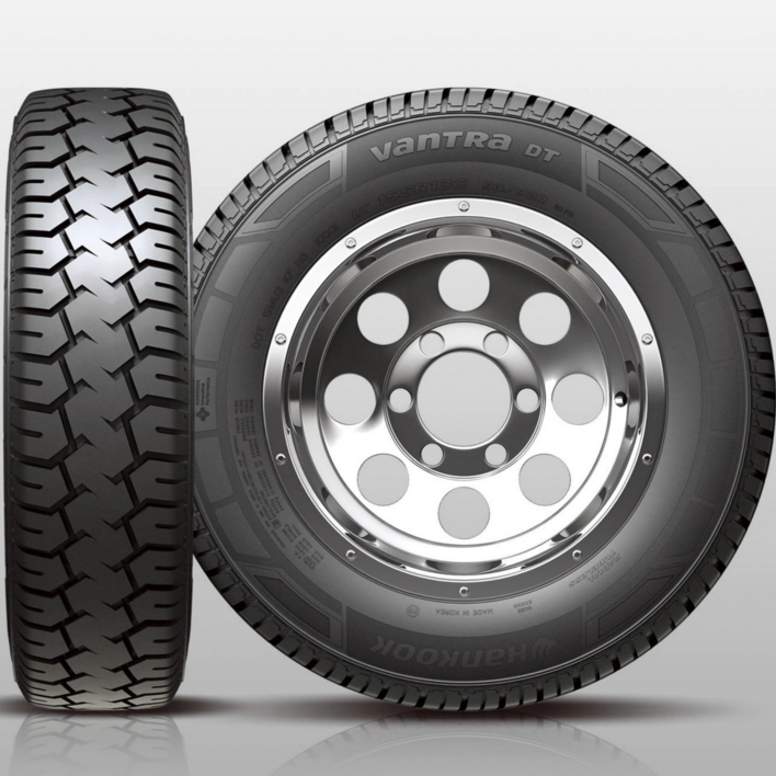 한국타이어 145 13 10PR 포터2봉고3 1톤 화물차 뒤타이어  DU05 1451310PR