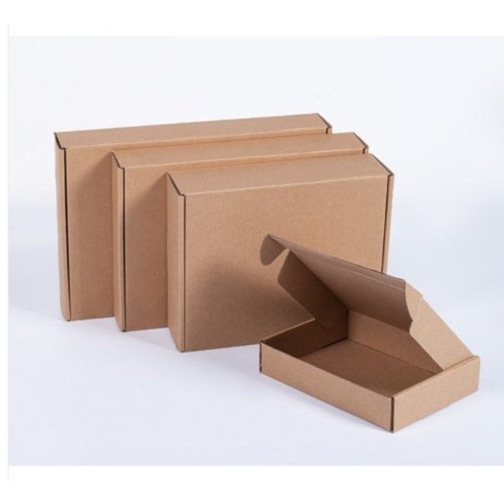 [와니유니] 최다사이즈보유 골판지박스 낱장상자 포장 납작소형 택배박스 소량 액자 종이 조립식 C형 G형 포장박스 크라프트 크래프트 다용도 국내제작 20, 30, 50 개개, 50개