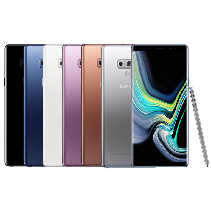 갤럭시 노트9 중고 자급제 중고폰, 블루 x 특s급