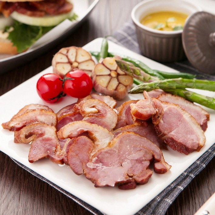 [슈퍼맘푸드] 훈제오리 슬라이스 대용량 800g 2봉 (총 1.6kg), 800g, 2개