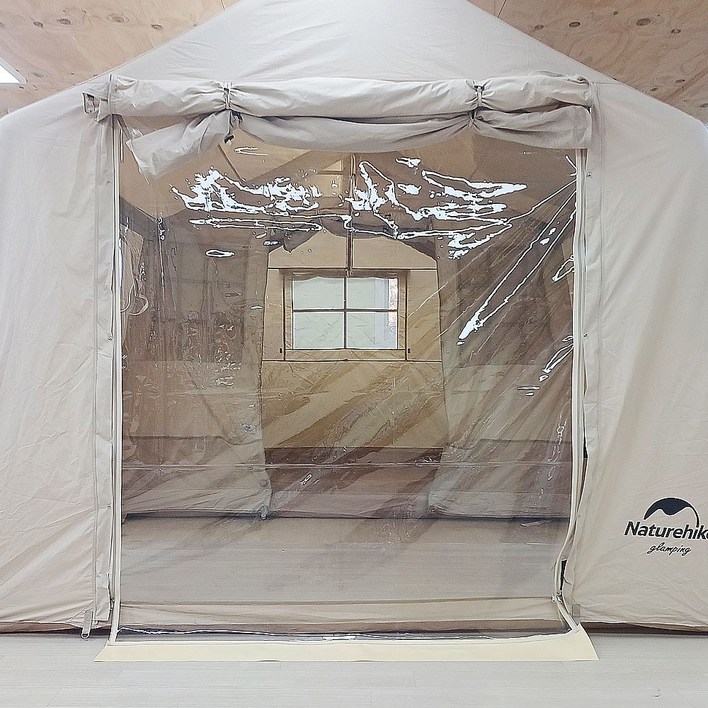 네이처하이크12x 우레탄창 자석필요없는 거치식 출입지퍼2개포함