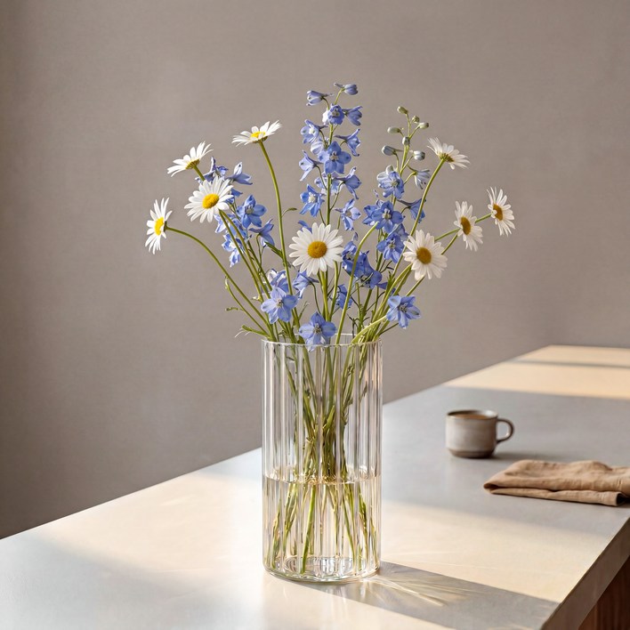 득공드 깨지지 않는 아크릴 화병