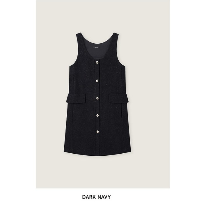 로엠 뷔스띠에 트위드 미니원피스 RMOWF4CS11