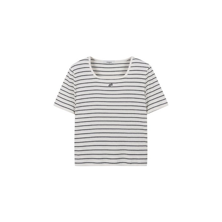 폴햄 NC충장점 POLHAM 여성 스퀘어넥 크롭 반팔티셔츠