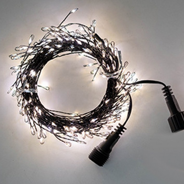 HK.SELL 태양광 스트링 은하수 와이어 줄조명 추가 연장 6M 200구