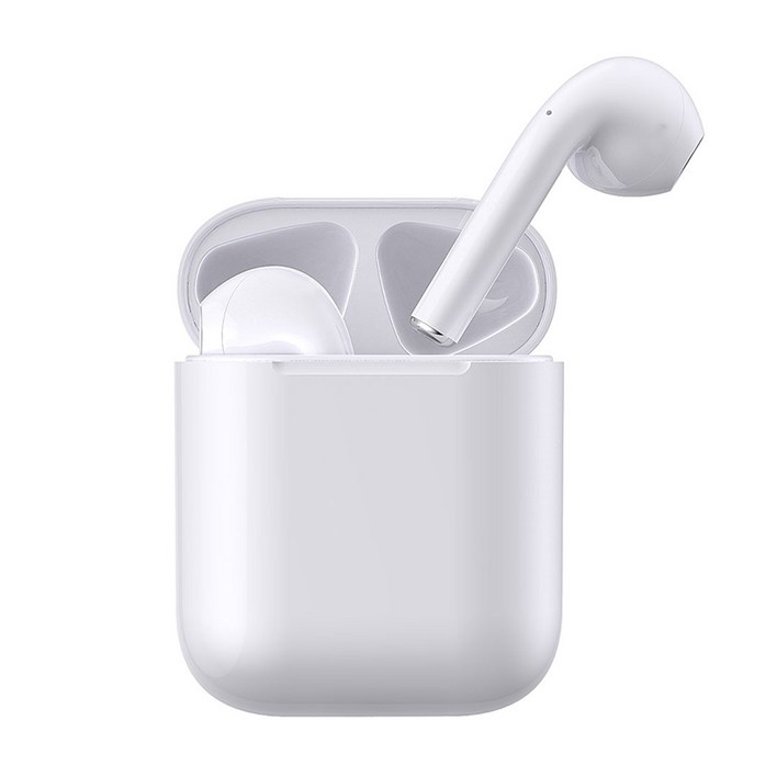 SOTAR A2 무선충전 블루투스 이어폰, 화이트