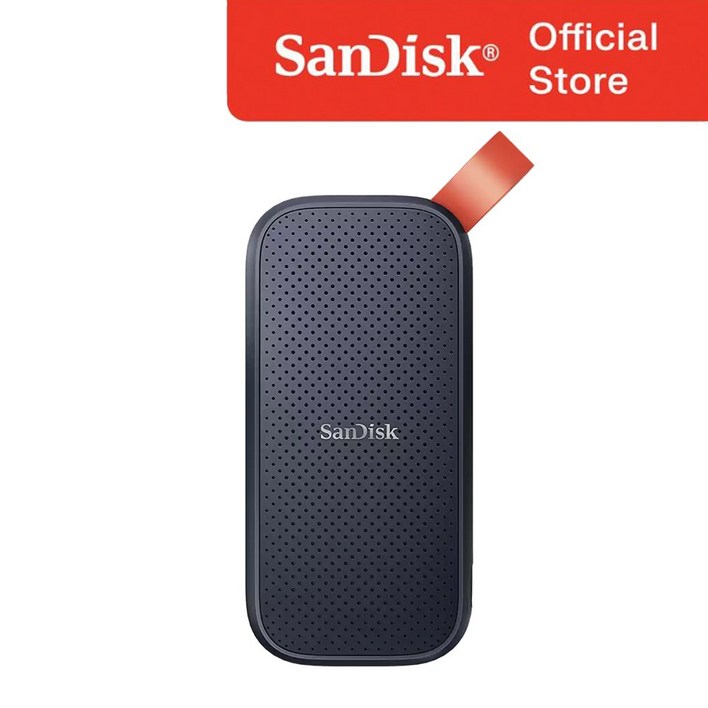 샌디스크 외장 SSD E30 포터블 대용량 고성능, 블랙, 1TB