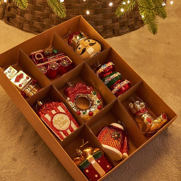 에버렐 크리스마스트리 장식 프리미엄 오너먼트, 프렌치 A세트