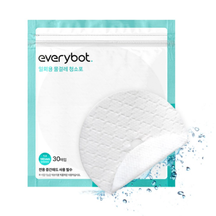 에브리봇 일회용 물걸레 청소포 30p