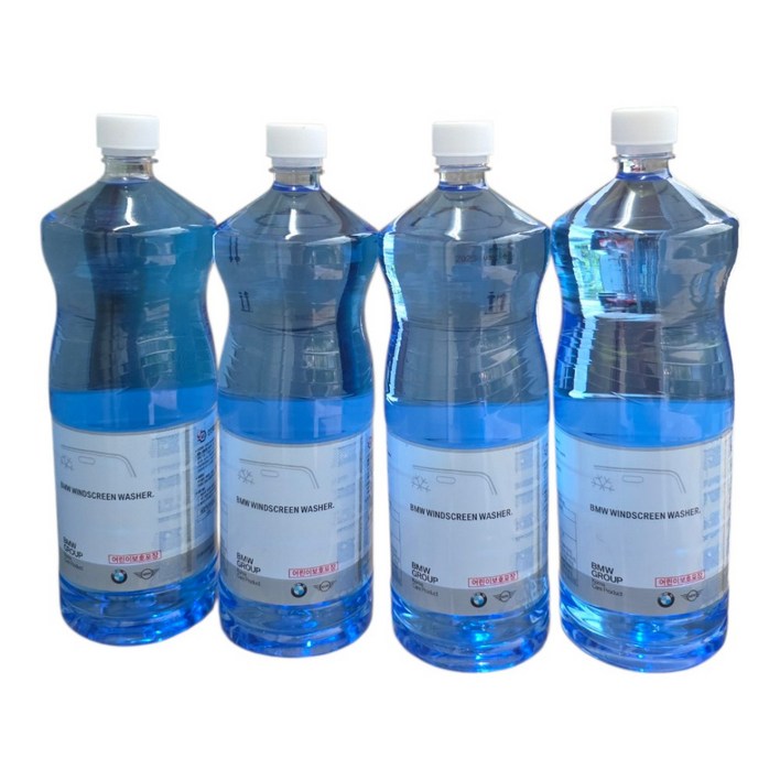 bmw 미니 순정 에탄올 워셔액 windshield washer antifreez, 4개, 1.8L