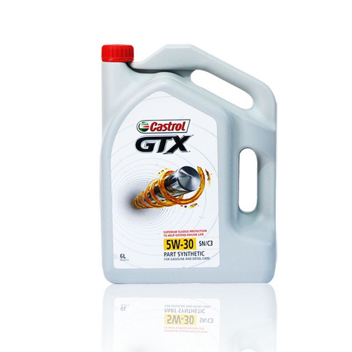 castrol 캐스트롤 GTX 5W30 C3 SN 엔진오일 가솔린 디젤 LPG 겸용, 1개, 캐스트롤GTX 5W306L
