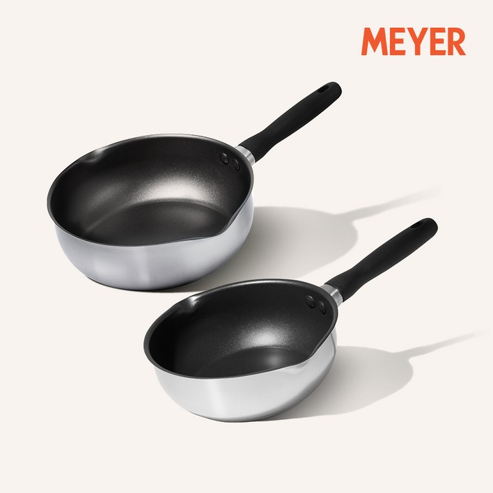 마이어 6in1 논스틱 스테인리스 스틸 인덕션 멀티팬 2P 세트 20cm24cm, 단품