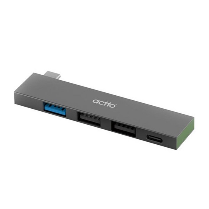 엑토 4포트 C타입 USB 3.2 일체형 멀티허브 HUB-43