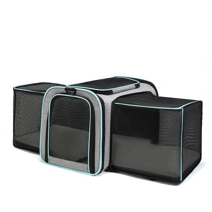 슈퍼인 초대형 강아지 이동가방 양면 확장형 고양이 애견 겸용