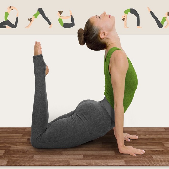 제이와이홀딩스 국내생산 두꺼운 PVC 운동 요가매트