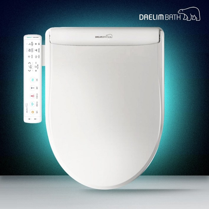 대림바스 최고급 좌욕 버블 집중세정 리모콘 비데 커브드노즐, DDSS250AS, 고객직접설치