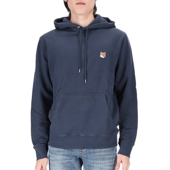 [백화점정품] 메종키츠네 티셔츠 폭스헤드 패치 LM00702KM0001 P476 후드티셔츠 후드티 맨투맨