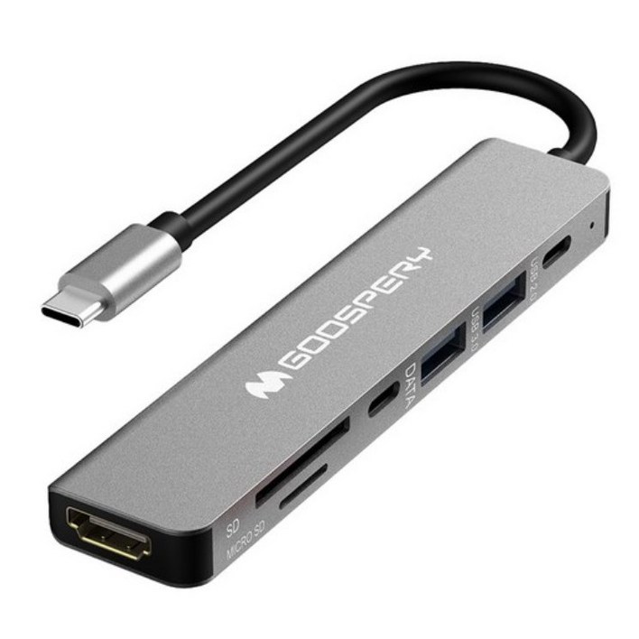 구스페리 7포트 USB 3.0 HDBMI C타입 멀티허브