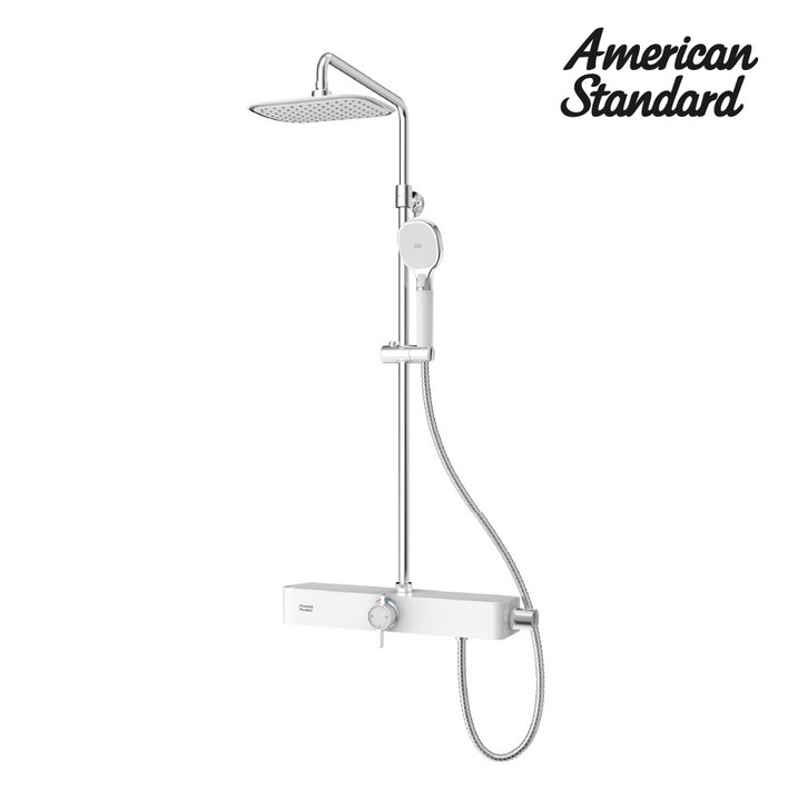 아메리칸스탠다드 플랫 선반형 2기능 레인샤워 해바라기 핸드 샤워기 FC5780 1100 봉대