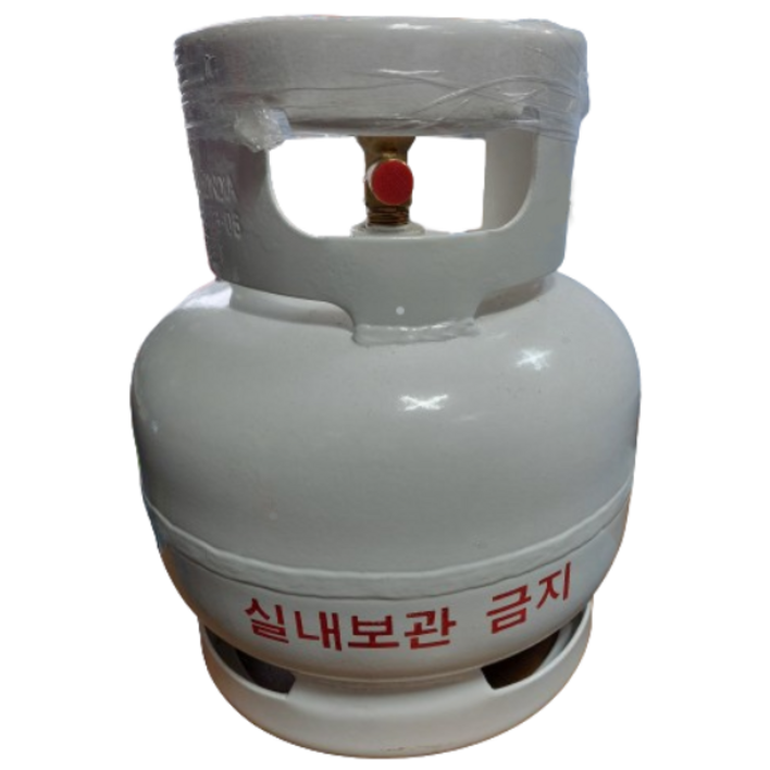 캠핑 LPG 가스통 3kg 해바라기 버너세트 가벼운 휴대용 캠핑용 야외용 난로 프로판, 1개