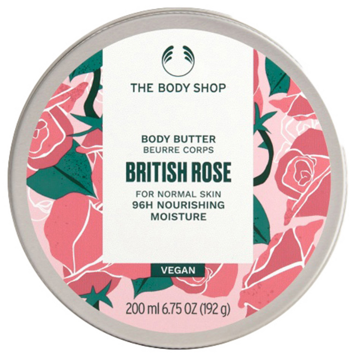 더바디샵 브리티쉬 로즈 바디 버터, 200ml, 1개