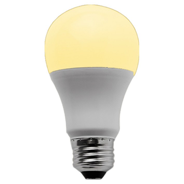 e26 소켓 LED 전구 8W 주황색빛,3000K