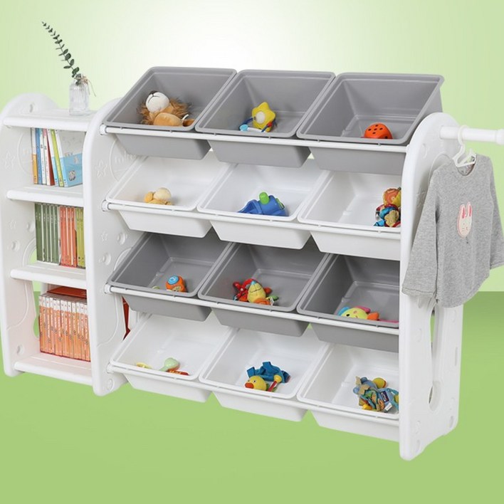 미루 뉴 초이스 장난감정리함 국내제작 레고박스 교구함, 미루 정리함 뉴 초이스  C18그레이, 1개