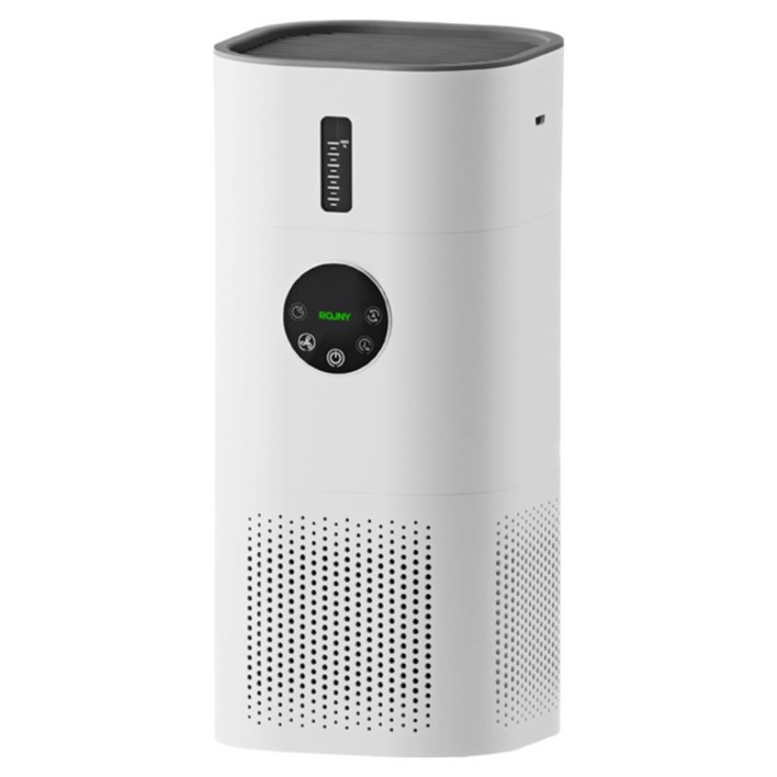 ROUNY 저소음 미니 공기청정기 거실 사무실 음이온50제곱미터 커버 대용량 안개 없는 자연기화식 아기 안심 무분진