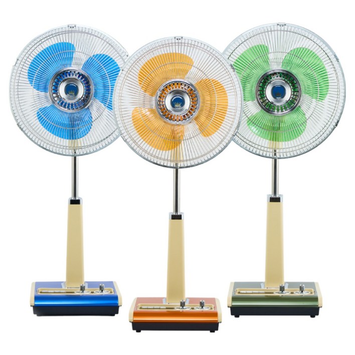 독일브랜드 프리미엄 레트로 스탠드 선풍기 저소음 타이머 옛날 선풍기
