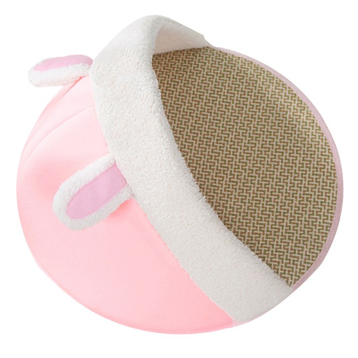 데이소이 고양이 쿨매트 반오픈 숨숨집