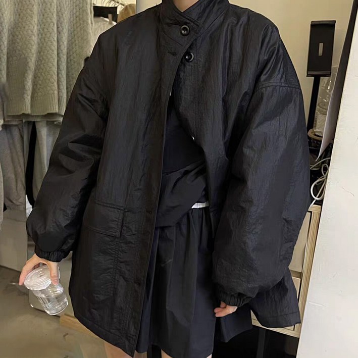 메이첼 풀오버 하이넥 빈티지 하프 패딩 야상 자켓 06549 메이첼 풀오버 하이넥 빈티지 하프 패딩 야상 자켓 06549