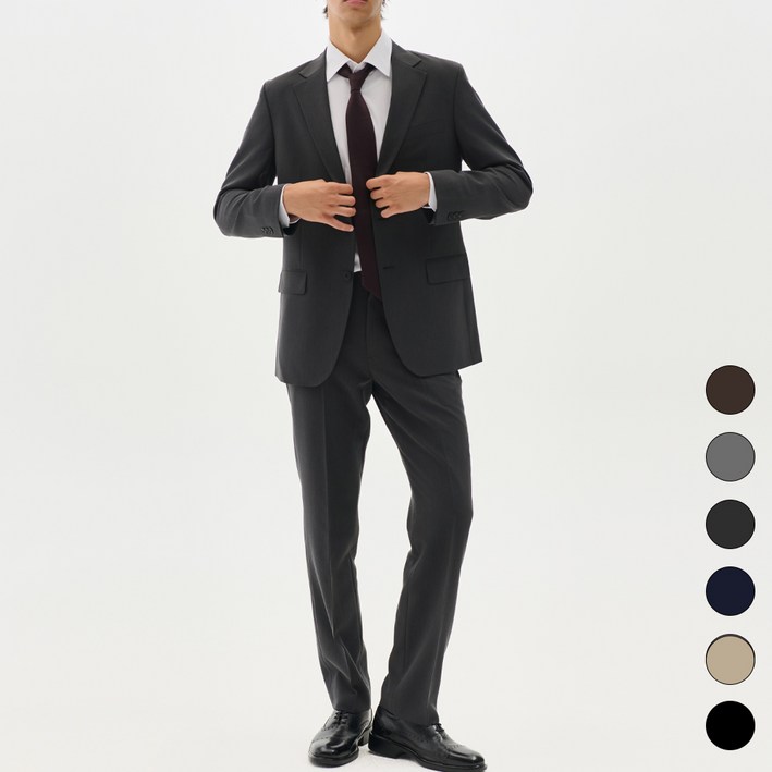 맨틀 남성용 베이직 레귤러 정장세트