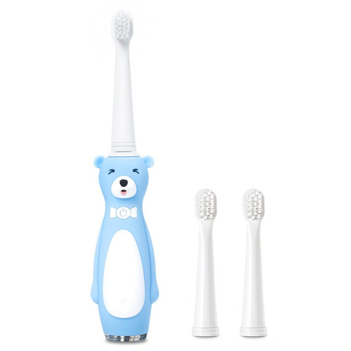 오아 클린이 베어 어린이 음파 전동칫솔, 단일상품, 블루, 1세트