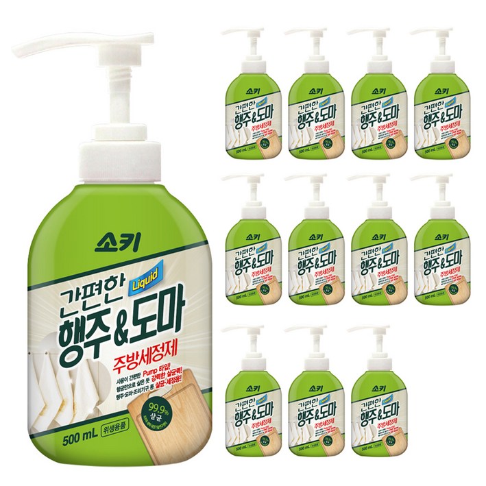 소키 간편한 행주 앤 도마 주방세정제
