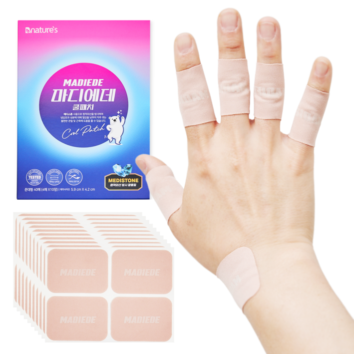 비네이쳐스 마디에데 관절 쿨패치, 1개, 40매입