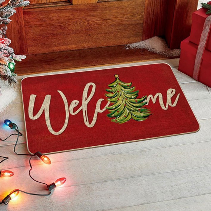 데이소이 크리스마스 무드 현관 매트