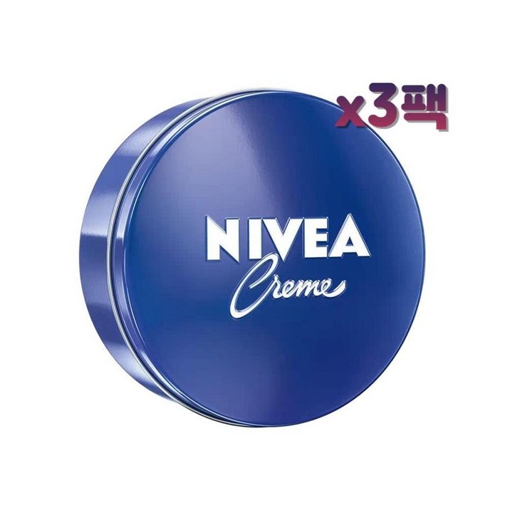 Nivea 니베아 독일산 파란통 크림 대용량 독일 직배송 400ml x3팩, 3개, 400ml