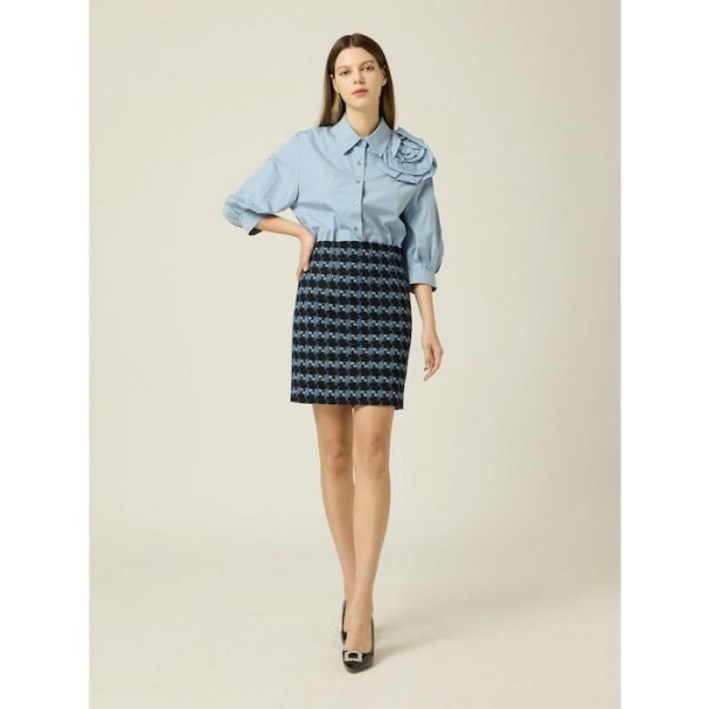 [모조에스핀] 팬시소재 미니 스커트 CHJ243MSD112