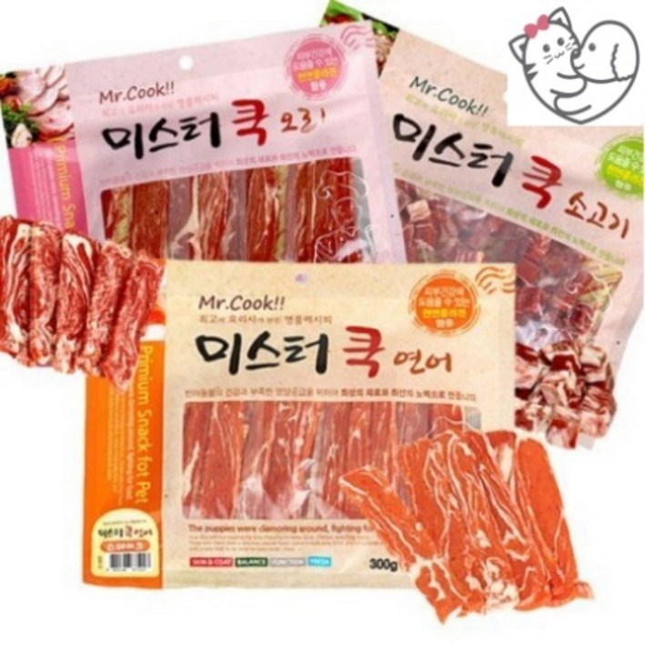 미스터쿡 강아지 간식 스테이크