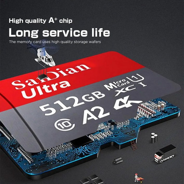 SanDian 마이크로 SD카드 512GB 1TB, 512GB, 1개 SanDian 마이크로 SD카드 512GB 1TB, 512GB, 1개