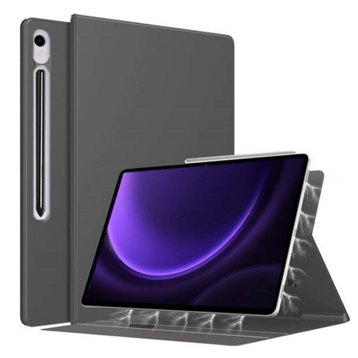 갤럭시탭S9 FE S9 FE 플러스 울트라 S8 S7 S6 Lite S펜수납 폴리오 케이스 마그네틱 커버 케이스나라 S9 FE