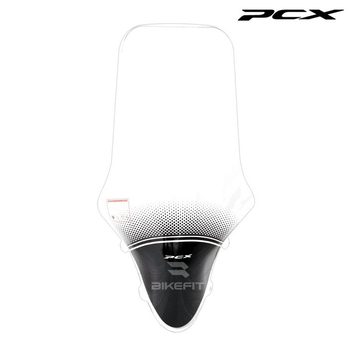 21-23년 혼다 PCX125 롱스크린 오토바이 윈드스크린 국산 바람막이 82cm, 1개